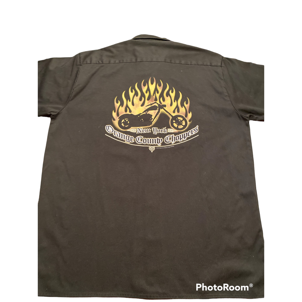 Orange County Choppers New York Button Down Shirt
